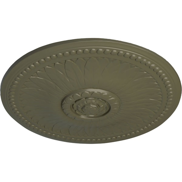 Bailey Ceiling Medallion (Fits Canopies Up To 4), Hand-Painted Painted Turtle, 18 1/8OD X 3/4P